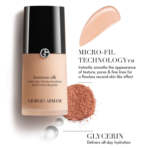 $11❤️‍🔥 ONLY 1! Giorgio Armani Luminous Silk Foundation SHADE 5.5 🪞 NEW - Picture 3 of 5